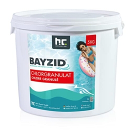 Höfer Chemie 5 kg BAYZID ® Chlor Granulat wirkt schnell und zuverlässig für Pool und Schwimmbad bestellen - 1